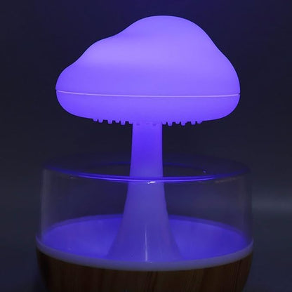 The Rain Cloud Diffuser — Essential Oil & Ambient Mist Lamp with 7-Color Night Light
